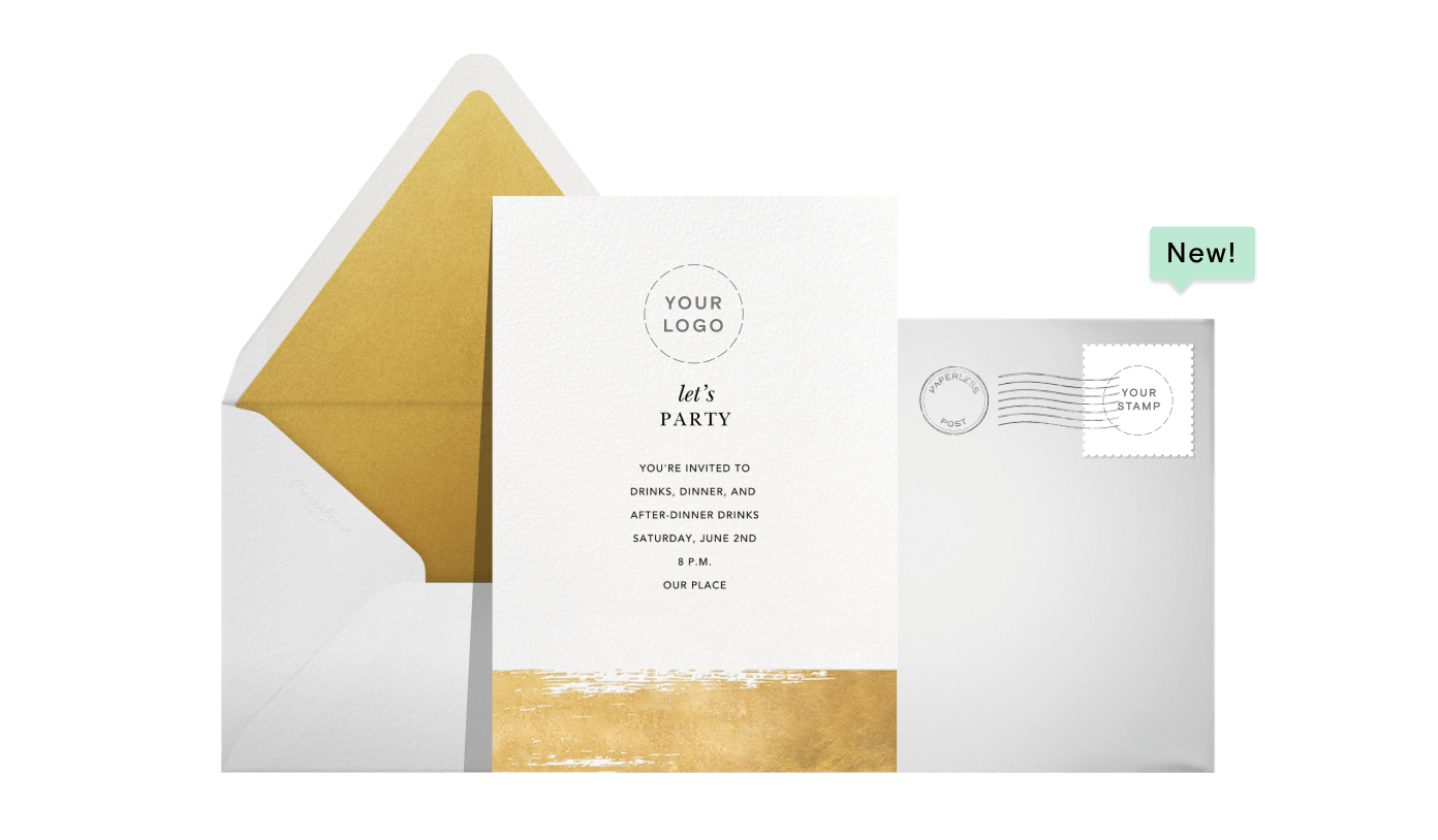 Upload Your Own Invitations, Cards, & Announcement Designs | Paperless Post